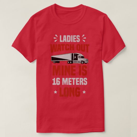 LKW-Fahrer T-Shirt (Design vorne)