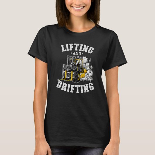 LKW-Fahrer und Gabelstaplerfahrer T-Shirt (Vorderseite)