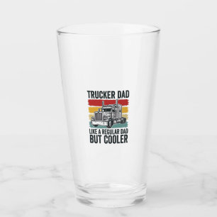 LKW-Fahrer-Vater wie ein normaler Vater, aber cool Glas