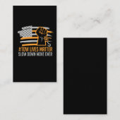 LKW-Fahrer Visitenkarte (Vorne/Hinten)