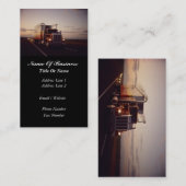 LKW-Fahrer-Visitenkarte Visitenkarte (Vorne/Hinten)