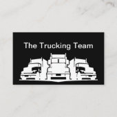 LKW-Fahrer-Visitenkarten Visitenkarte (Vorderseite)