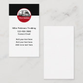 LKW-Fahrer-Visitenkarten Visitenkarte (Vorne/Hinten)