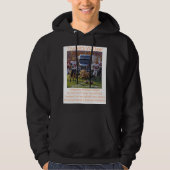 LKW-Fahrer Vs .  Hirsche Hoodie (Vorderseite)