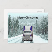 LKW-Fahrer Weihnachten (Vorne/Hinten)