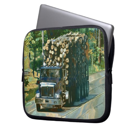 LKW-Fahrerkünstlerschlauch Laptopschutzhülle (Vorderseite Links)