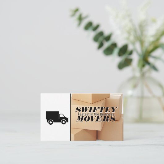 LKW | Felder Visitenkarte (Stehend Vorderseite)