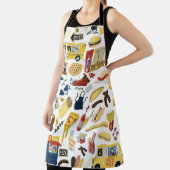 LKW-Fest: Cartoon Muster Schürze (InSitu)