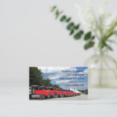 LKW-Flotten-Visitenkarte Visitenkarte (Stehend Vorderseite)