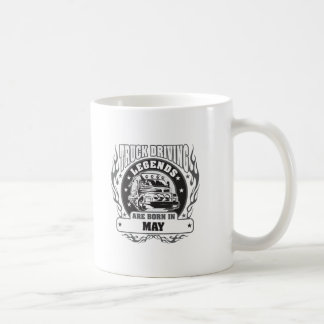 Lkw-Führerbücher sind im Mai Geboren Kaffeetasse