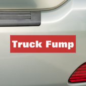 LKW Fump - Autoaufkleber (Auf Auto)