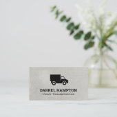 LKW für den industriellen Verkehr Visitenkarte (Stehend Vorderseite)