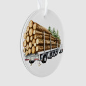 LKW für die Logistikindustrie Ornament (Vorderseite)