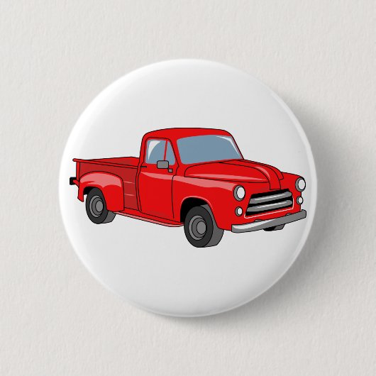 LKW für klassischen Lieferwagen Button (Vorderseite)
