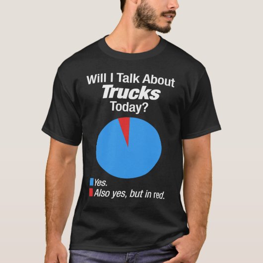 LKW für Männer oder Vater T-Shirt (Vorderseite)