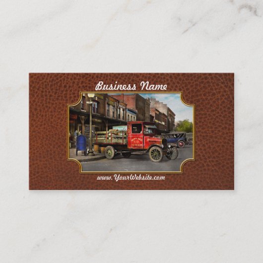 Lkw - Geflügel in Zuhause-Aufmachung 1926 Visitenkarte (Vorderseite)