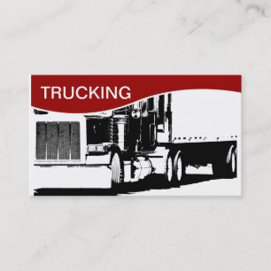 LKW-Geschäftskarte Visitenkarte