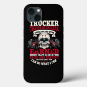 LKW-Geschenke Funny Tractor Trailer 18 Wheeler Case-Mate iPhone Hülle (Rückseite)