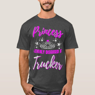 LKW-Geschenke für Frauen Big Rig Female Truck T-Shirt