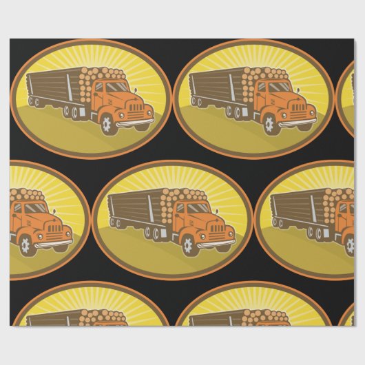 LKW GESCHENKPAPIER (Flach)