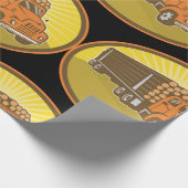 LKW GESCHENKPAPIER (Ecke)