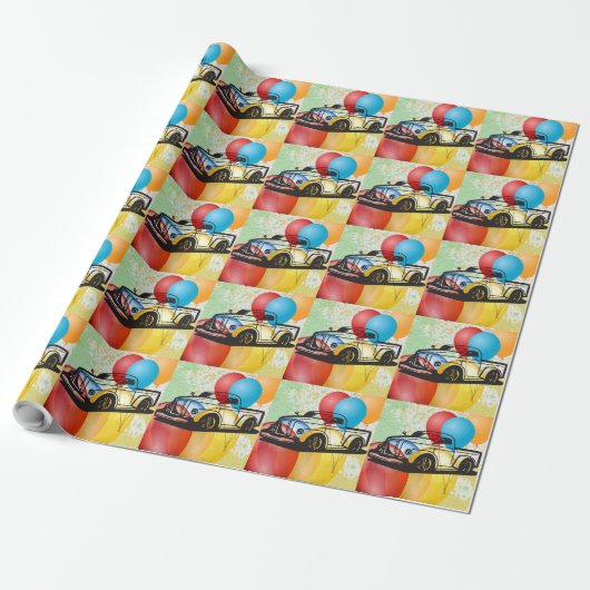 LKW GESCHENKPAPIER (Ungerollt)