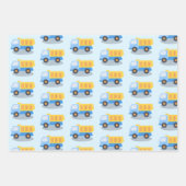 LKW GESCHENKPAPIER SET (Vorderseite 3)