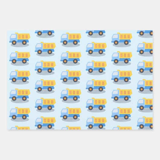 LKW GESCHENKPAPIER SET (Vorderseite 3)