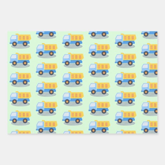 LKW GESCHENKPAPIER SET (Vorderseite 2)