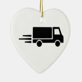 LKW-Geschwindigkeit Keramikornament (Rechts)