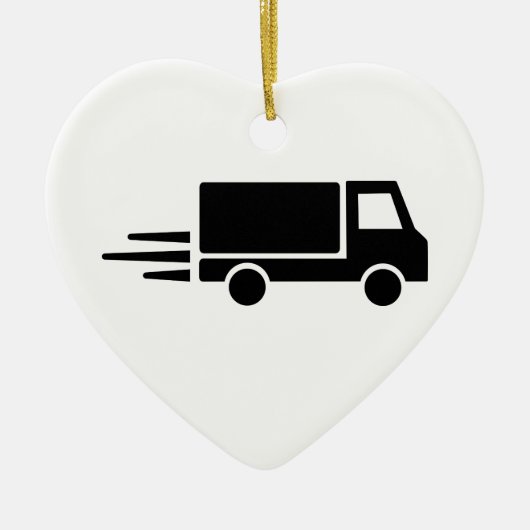 LKW-Geschwindigkeit Keramikornament (Vorne)