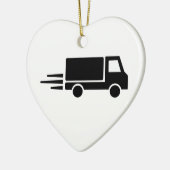LKW-Geschwindigkeit Keramikornament (Links)