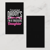 LKW-Girl-Truck-Tochter Visitenkarte (Vorne/Hinten)