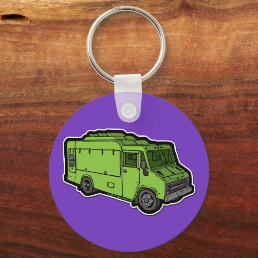 LKW: Grundlegend (grün) Schlüsselanhänger (Vorderseite)