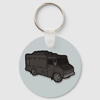 LKW: Grundlegend (schwarz) Schlüsselanhänger