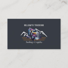 LKW-Halbzeug und Logistik Visitenkarte