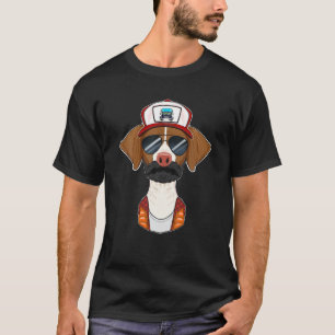 LKW Hund I LKW Fahrer Bretagne T-Shirt