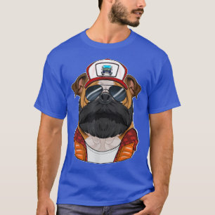 LKW Hund I LKW Fahrer Englisch Bulldog T-Shirt