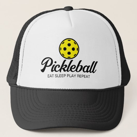 LKW-Hut für Pickleball-Liebhaber Truckerkappe (Vorderseite)