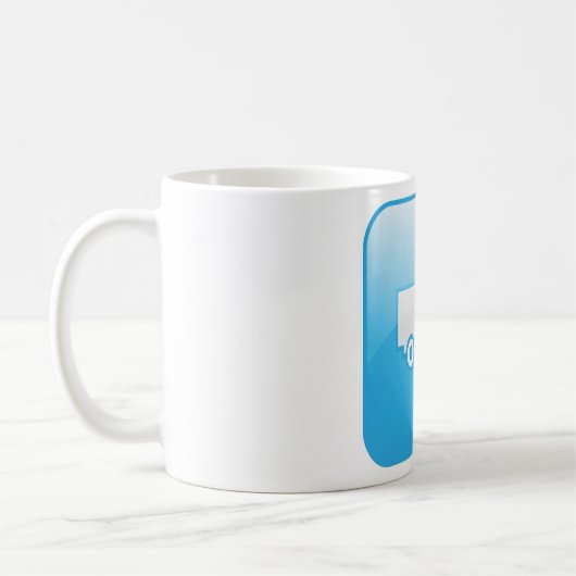 LKW-Icon-Tasse Kaffeetasse (Links)