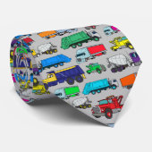 LKW-Illustrationen im Cartoon Krawatte (Gerollt)