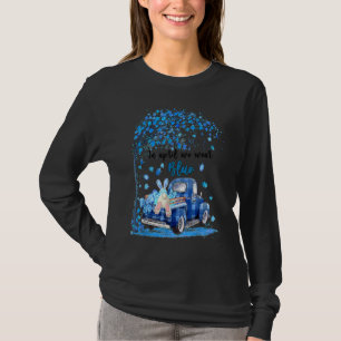 LKW im April tragen wir Blau Autismus-Bewusstsein T-Shirt