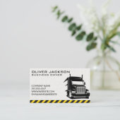 LKW-Industrie | Treiberlogistik Visitenkarte (Stehend Vorderseite)