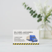 LKW-Industrie Visitenkarte (Stehend Vorderseite)