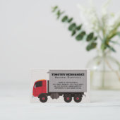 LKW | Industriefahrzeug Visitenkarte (Stehend Vorderseite)