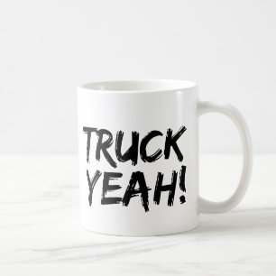 LKW ja Kaffeetasse
