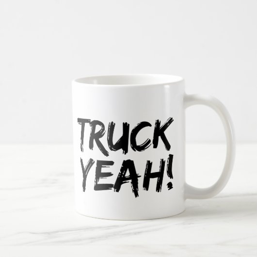 LKW ja Kaffeetasse (Rechts)