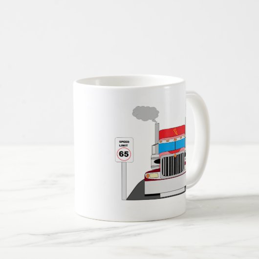 LKW KAFFEETASSE (VorderseiteRechts)