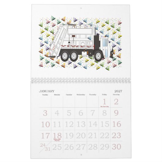 LKW-Kalender 2012 Kalender (Jan 2027)