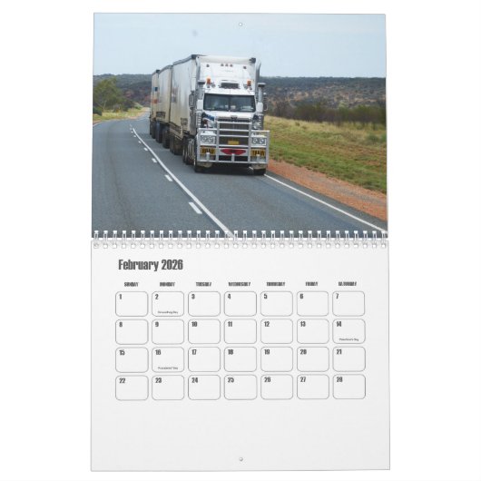 LKW-Kalender Kalender (Feb 2026)